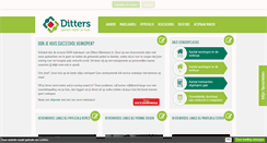 Desktop Screenshot of ditters.nl